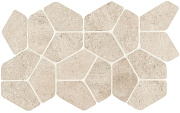 Керамическая мозаика Atlas Concord Италия Lims A3JE Ivory Mosaico Gemini 24х41,6см 0,5кв.м.