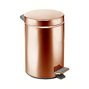 Мусорное ведро Bongio Hotelerie 04102AM00 розовое золото 3л с педалью