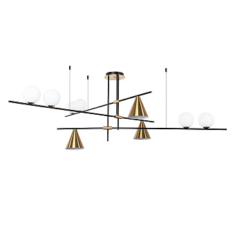 Люстра Arte Lamp JACOB A7029PL-9BK 40Вт 9 лампочек E27