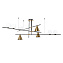 Люстра Arte Lamp JACOB A7029PL-9BK 40Вт 9 лампочек E27