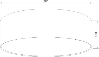 Светильник потолочный TK Lighting Rondo 3228 15Вт E27