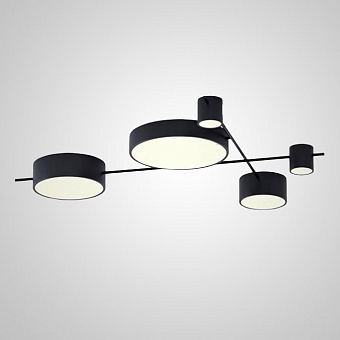 Люстра потолочная ImperiumLOFT Chute 207929-23 72Вт 5 лампочек LED