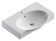 Раковина накладная SANITA LUXE Infinity INF76SLWB01 76х37см