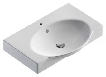 Раковина накладная SANITA LUXE Infinity INF76SLWB01 76х37см
