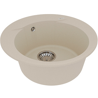 Мойка кухонная LEMARK SULA 500 9910002 50х50см бежевый