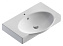 Раковина накладная SANITA LUXE Infinity INF76SLWB01 76х37см