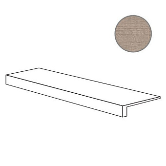 Плитка для ступеней ABK Crossroad Wood PF60001302 Grad.Top Tan Ret 120х32см 0,384кв.м. матовая/противоскользящая