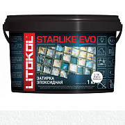 Эпоксидная затирка LITOKOL STARLIKE EVO белый 1кг