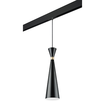Трековый светильник Lightstar Dumo PRO816317 40Вт E27 золотой для однофазного трека