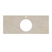 Столешница KERAMA MARAZZI Plaza Modern PL5.DD590500R\120 Керамогранит 48х117см Про Лаймстоун AT бежевый тёмный