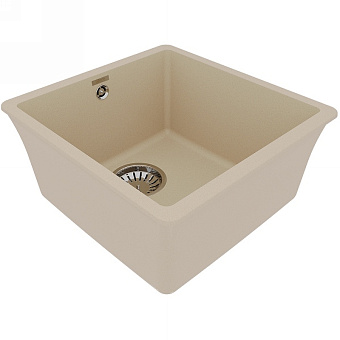 Мойка кухонная LEMARK SINARA 400-U 9910062 42х40см бежевый
