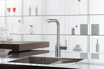 Смеситель для кухни GROHE Essence 30270000 высокий излив хром