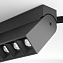 Магнитный трековый светильник Maytoni Points Rot TR077-2-20W4K-B 20Вт LED чёрный