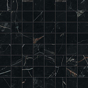 Керамическая мозаика Atlas Concord Италия Marvel Dream AOVI Black Atlantis Mosaico Matt 30х30см 0,9кв.м.