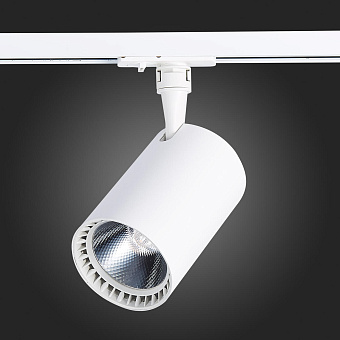 Трековый светильник ST Luce CAMI ST351.536.30.36 30Вт LED матовый белый для однофазного трека