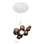 Светильник подвесной Loft It Ginger 10161 Dark wood 33Вт LED