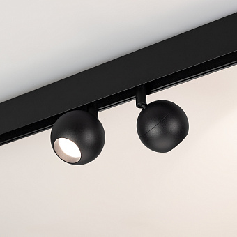 Магнитный трековый светильник Arlight Mag-Orient-Orb 035758 10Вт LED чёрный