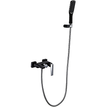 Смеситель для ванны Boheme Venturo 373-B хром/чёрный