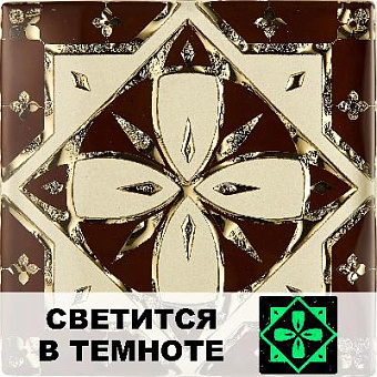 Вставка Роскошная мозаика Стекло ВБ-LG 46 золото 6,6х6,6см 0,209кв.м.