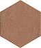 Матовый керамогранит FAP CERAMICHE Firenze fMQ6 Heritage Rosato Esagono 25х21,6см 1,177кв.м.
