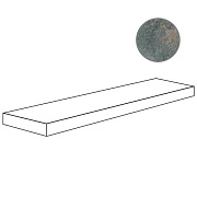 Плитка для ступеней ABK Ghost PF60005074 Angolare Top Sx Jade Ret 120х32см 0,384кв.м. матовая