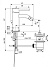 Смеситель для биде IDEAL STANDARD CERALINE BC197AA хром