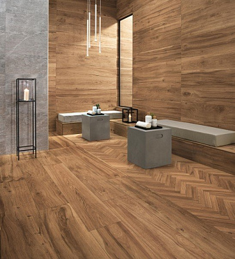 Неполированный керамогранит Atlas Concord Италия Etic Pro AV4Y Etic Rovere Venice Grip 22,5х90см 1,215кв.м.