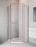 Душевая дверь RADAWAY Essenza New 385010-01-01L 200х62см стекло прозрачное