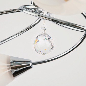 Люстра потолочная Eurosvet Virginia 2275/6 хром 60Вт 6 лампочек E27