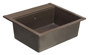 Мойка кухонная Акватон Делия 1A715232LD280 60,2х51,7см коричневый