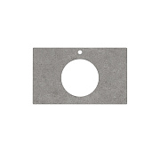 Столешница KERAMA MARAZZI Plaza Modern PL5.DL500900R\80 Керамогранит 48х79,6см Фондамента серый