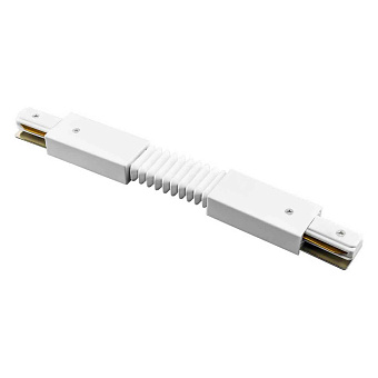Коннектор Lightstar 502156 белый для однофазного трека