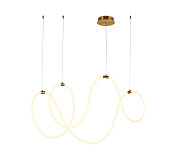 Светильник подвесной Arte Lamp KLIMT A2850SP-80PB 55Вт LED