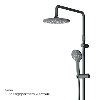 Набор смесителей AM-PM Gem F42890A24 чёрный