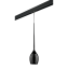 Трековый светильник Lightstar Meta d'uovo PRO807117 40Вт E14 чёрный для однофазного трека
