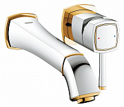 Смеситель для раковины GROHE Grandera 19930IG0 золото/хром