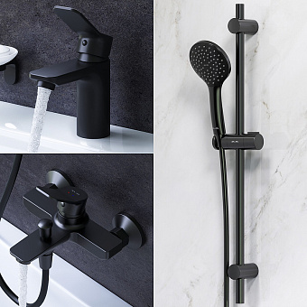 Набор смесителей AM-PM X-Joy F42985A00 чёрный