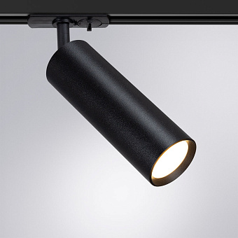Трековый светильник Arte Lamp BEID A1515PL-1BK 50Вт GU10 чёрный для однофазного трека