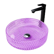 Раковина накладная Abber GLAS AK2301P 39,5х39,5см