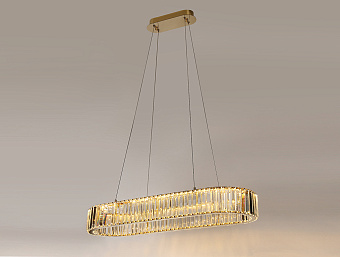 Светильник подвесной Newport 8440 8445/90 oval gold NEW 38Вт LED