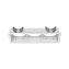 Рамка IDEAL LUX 287928 206х88мм белый