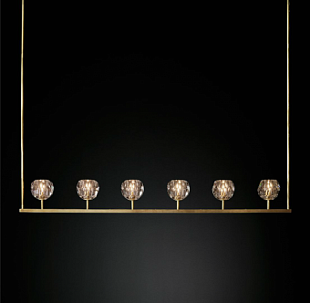 Люстра потолочная ImperiumLOFT RH Boule de Cristal 84807-22 240Вт 6 лампочек G9