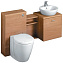 Инсталляция с унитазом IDEAL STANDARD CONNECT 3в1 W220101