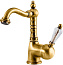 Смеситель для раковины CAPRIGO ADRIA-SWAROVSKI 01-024-oro золото