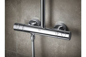 Душевая система GROHE Tempesta Cosmopolitan System 250 26670000 хром