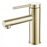 Смеситель для раковины Abber Emotion AF8810G золото матовое