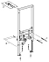 Инсталляция для биде GROHE Rapid SL 38553001