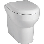 Унитаз напольный ArtCeram SMARTY 2.0 SMV002 01 00 безободковый без сиденья