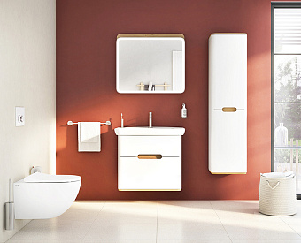 Тумба с раковиной VITRA Sento 60824 49х78х67см