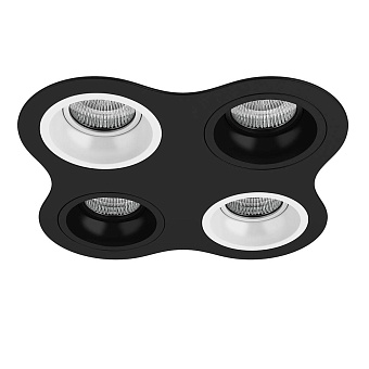 Светильник точечный встраиваемый Lightstar Domino D64706070607 150Вт GU5.3